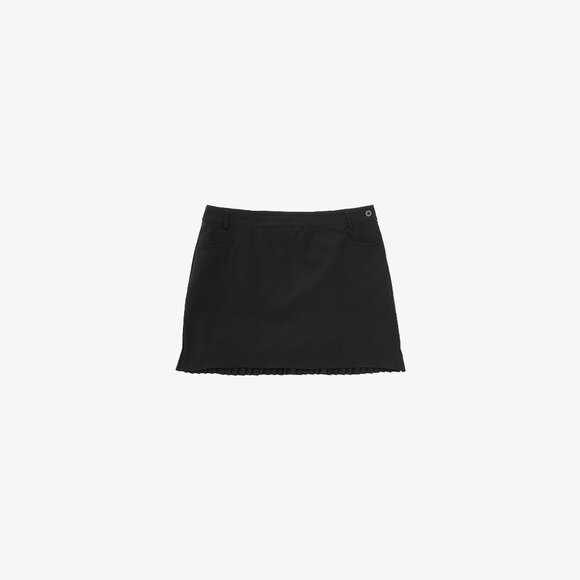 DESCENTE Black Pleated Golf Skort - Picture 2 of 4